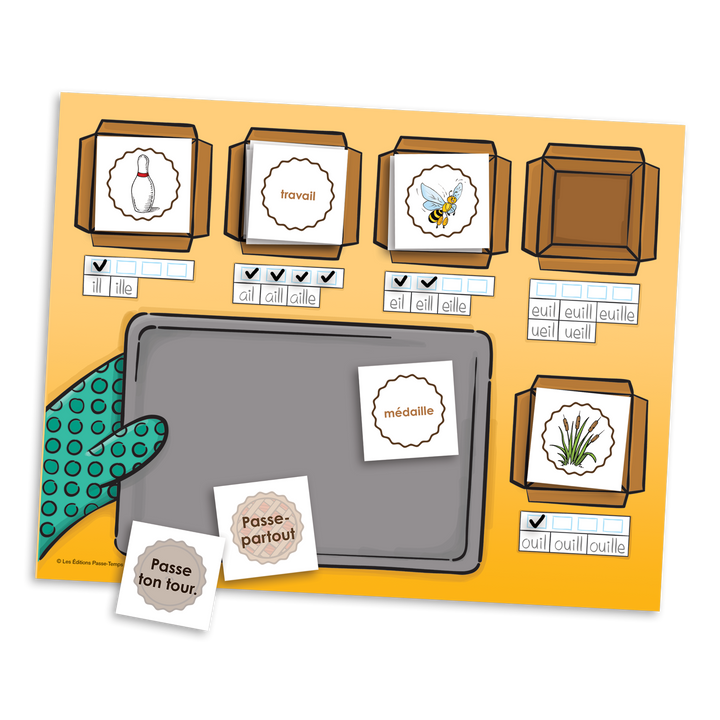 Aye, aye, aye! C'est la pagaille! «ail», «eil», «euil», «ill» et «ouil»