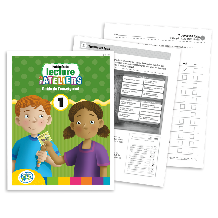 Mes ateliers : Habiletés de lecture 1
