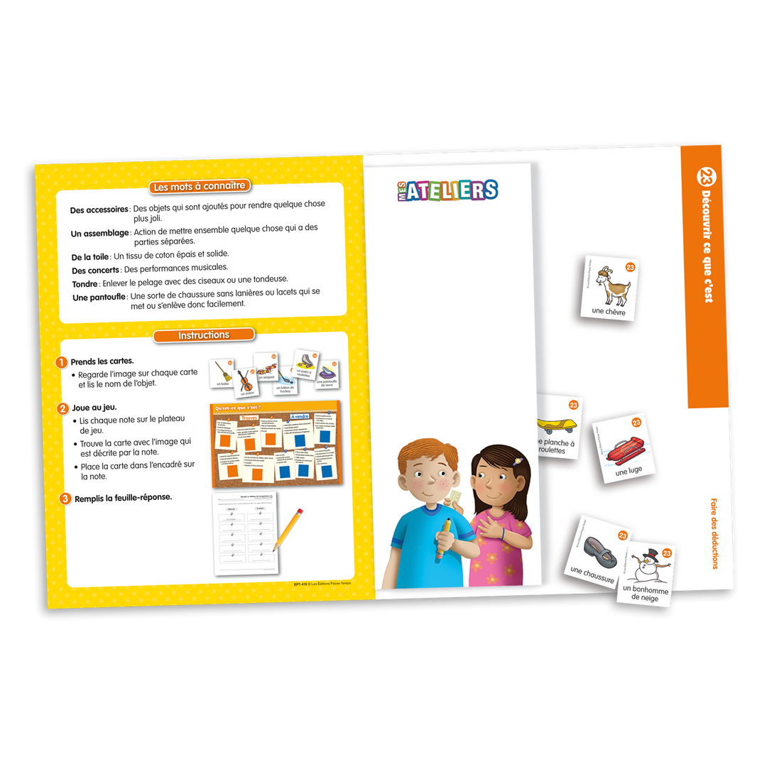 Mes ateliers : Habiletés de lecture 3