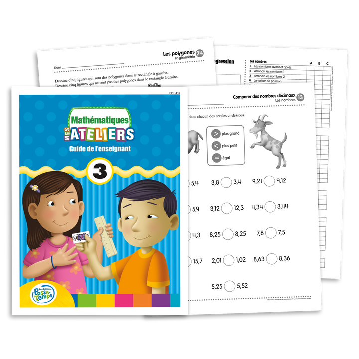 Mes ateliers : Mathématiques 3
