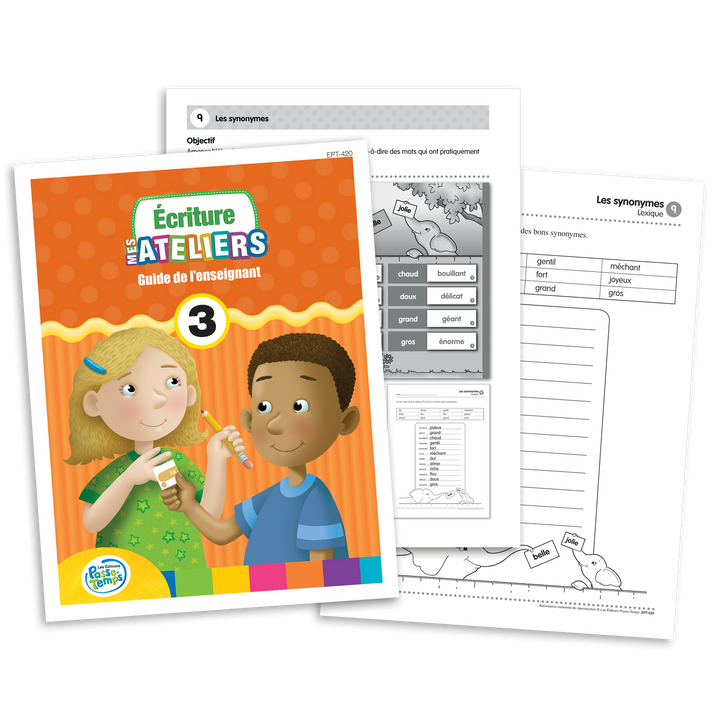 Mes ateliers : Écriture 3