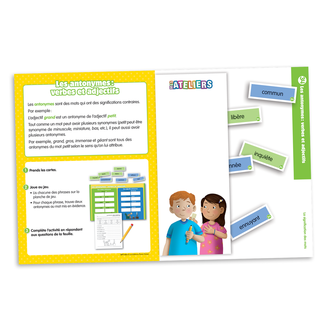 Mes ateliers : Habiletés de lecture 4