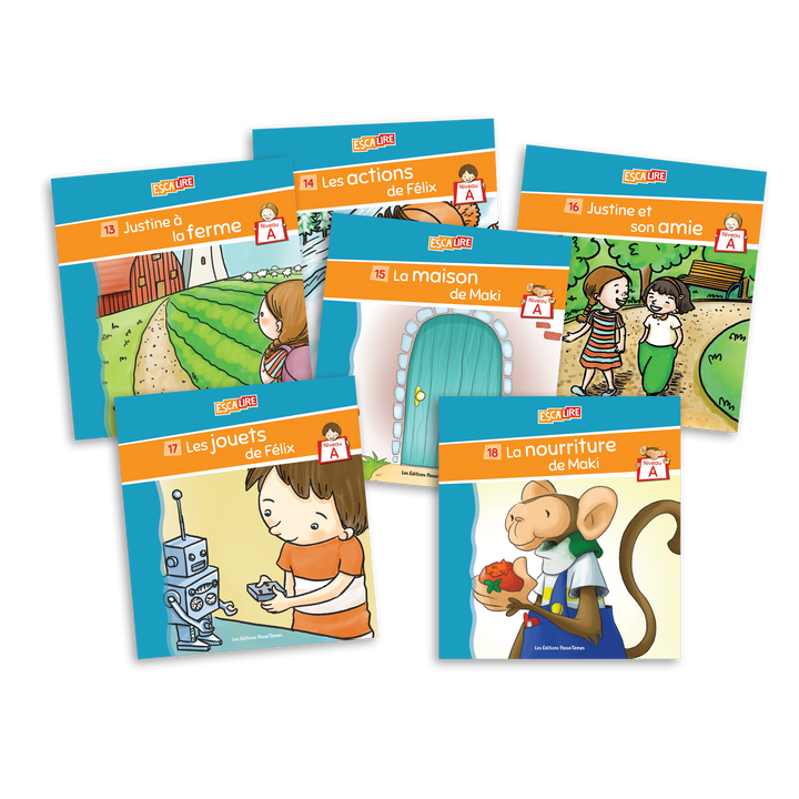 Escalire - Niveau A - Livres 13 à 18
