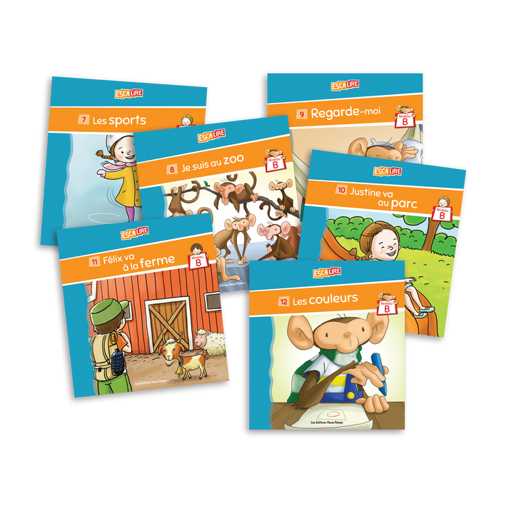Escalire - Niveau B - Livres 7 à 12