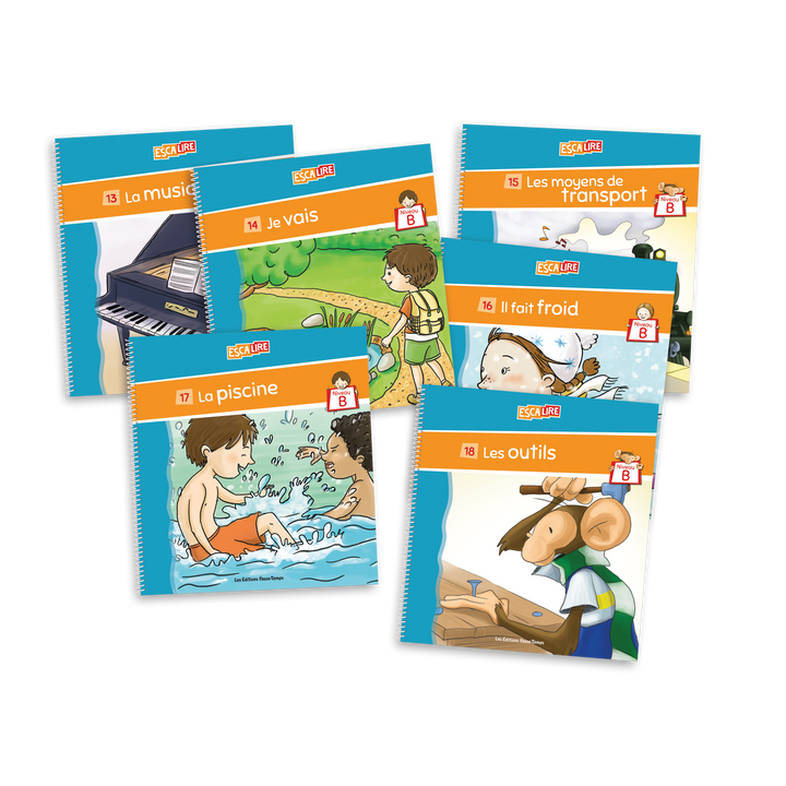 Escalire - Niveau B - Grands livres 13 à 18