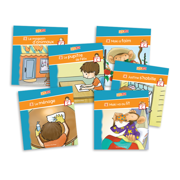 Escalire - Niveau C - Livres 1 à 6