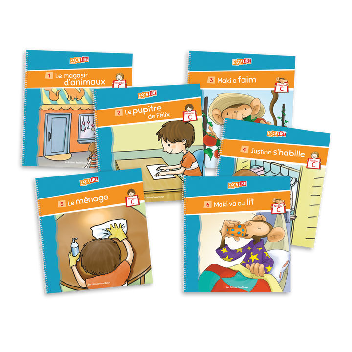 Escalire - Niveau C - Grands livres 1 à 6
