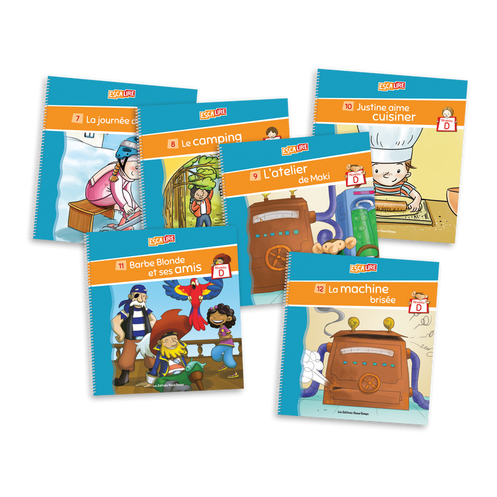 Escalire - Niveau D - Grands livres 7 à 12