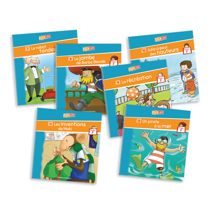 Escalire - Niveau F - Grands livres 7 à 12