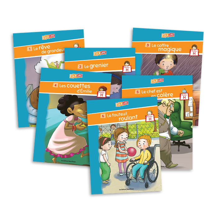Escalire - Niveau H - Livres 1 à 6