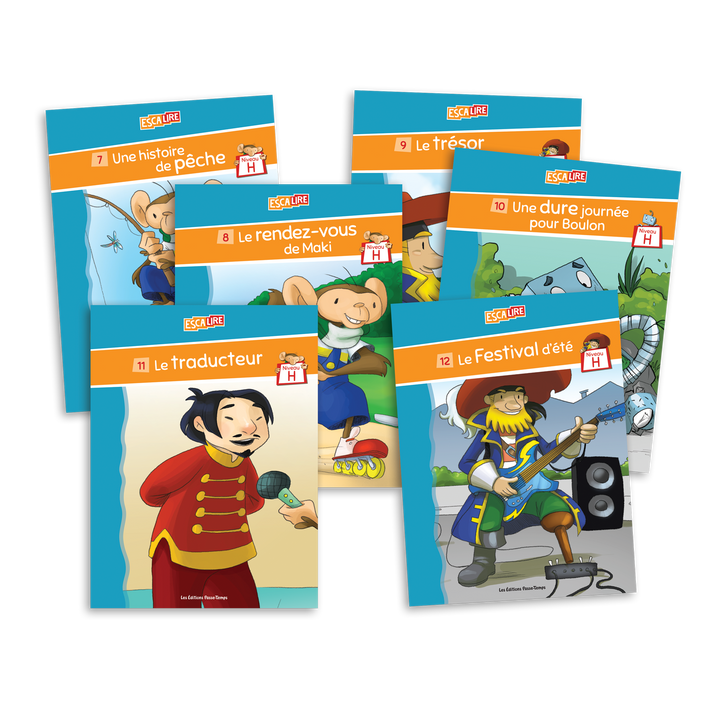 Escalire - Niveau H - Livres 7 à 12