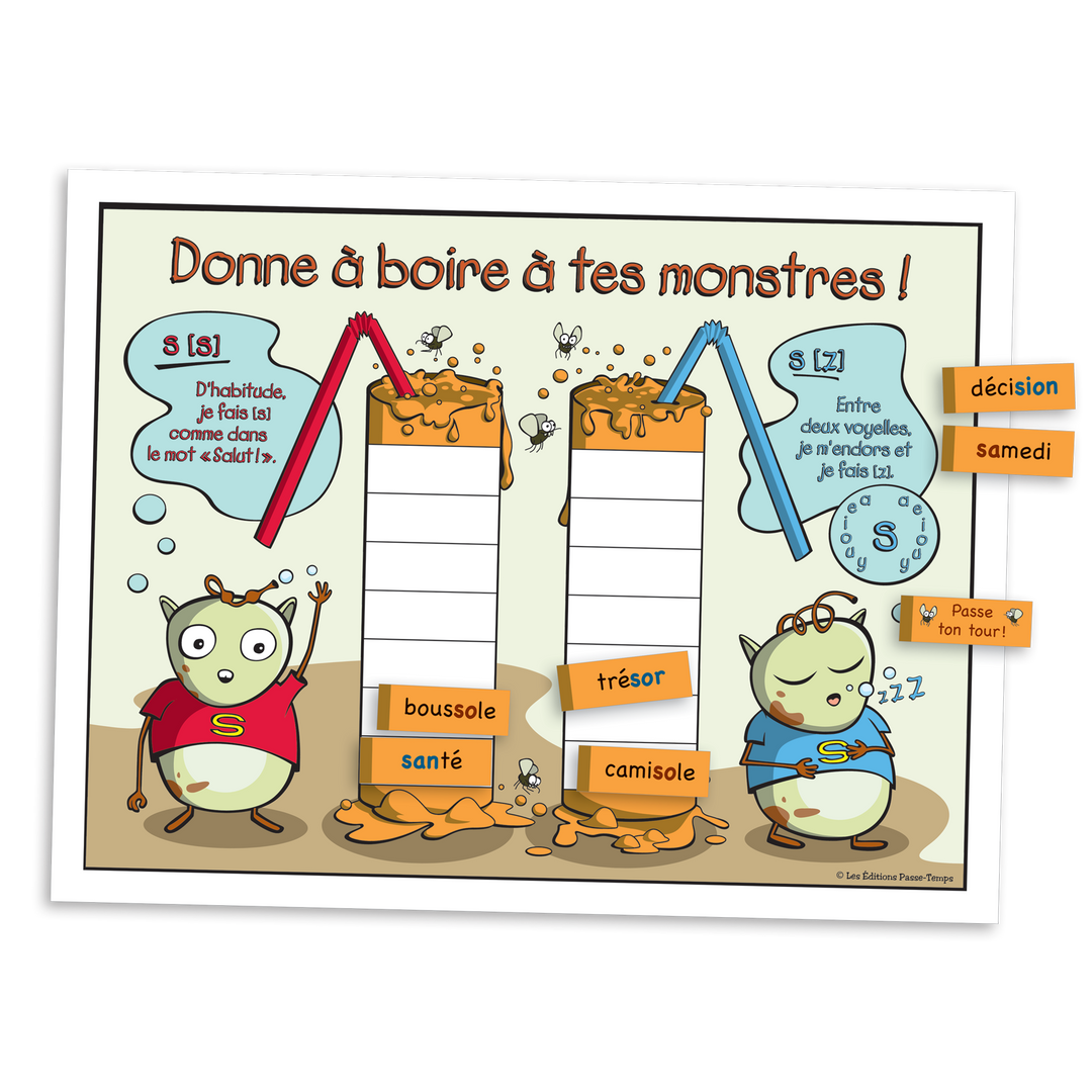 Les monstres S et Z