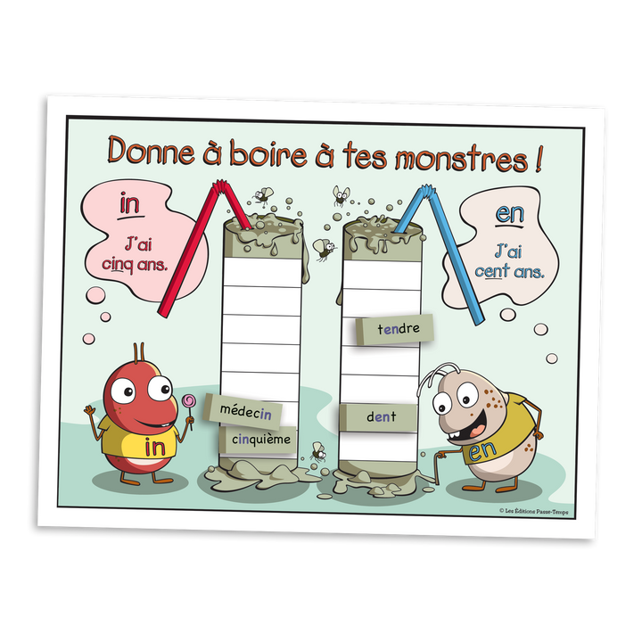 Les monstres IN et EN