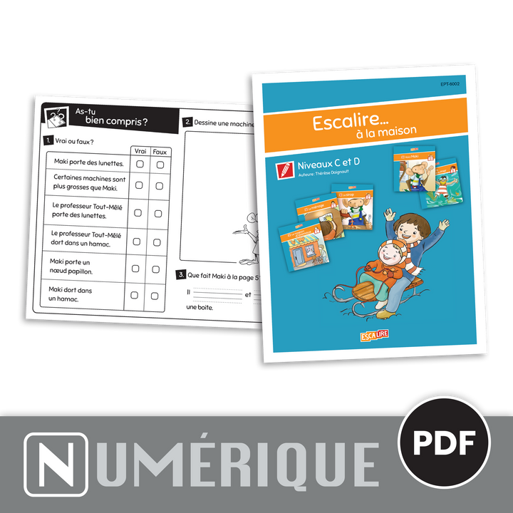 Escalire... à la maison - Ensemble C et D - Version numérique