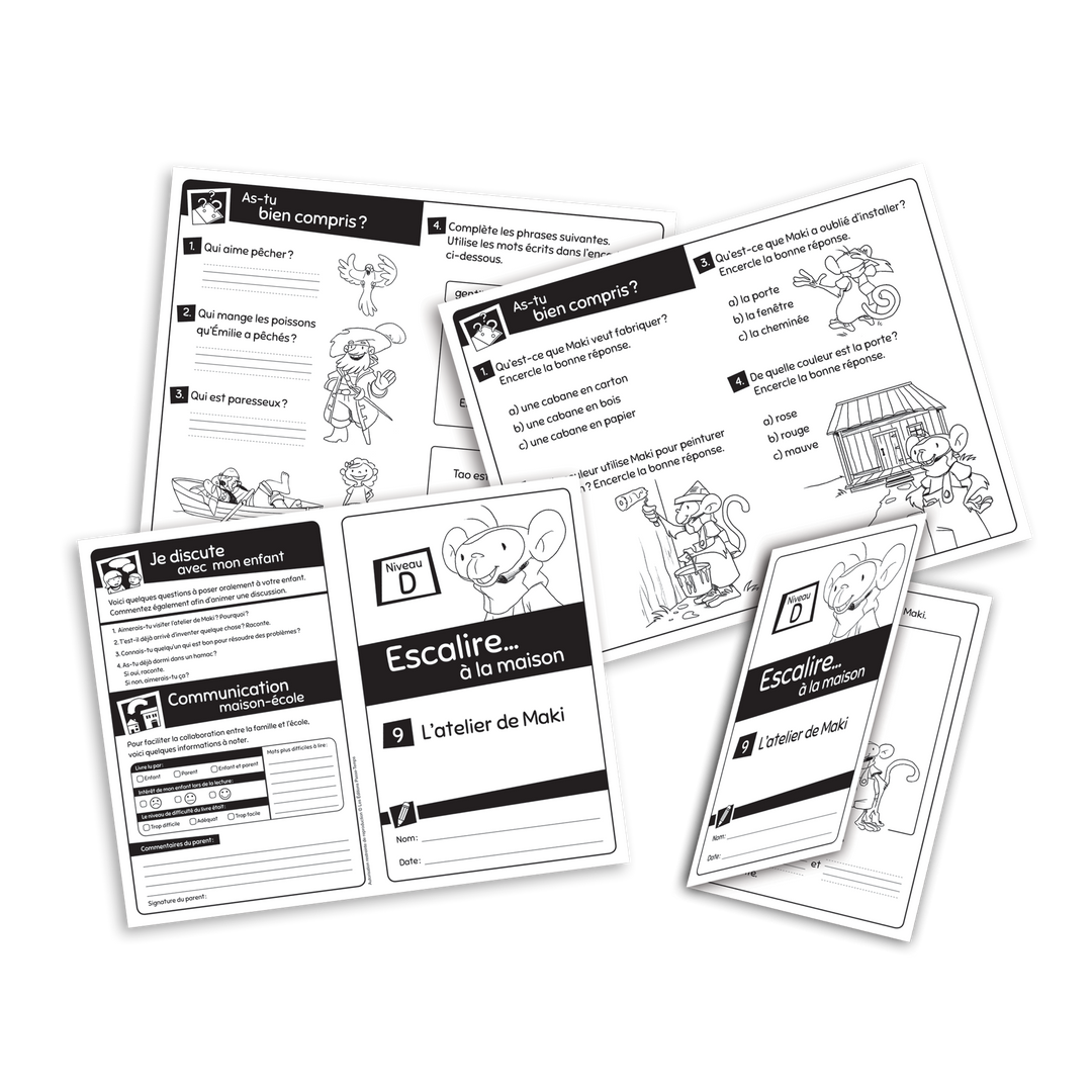 Escalire... à la maison - Ensemble C et D - Version numérique