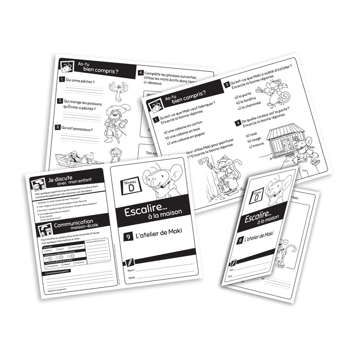 Escalire... à la maison - Ensemble C et D - Version numérique