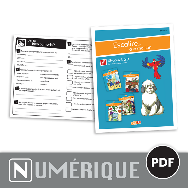 Escalire... à la maison - Ensemble L à O - Version numérique