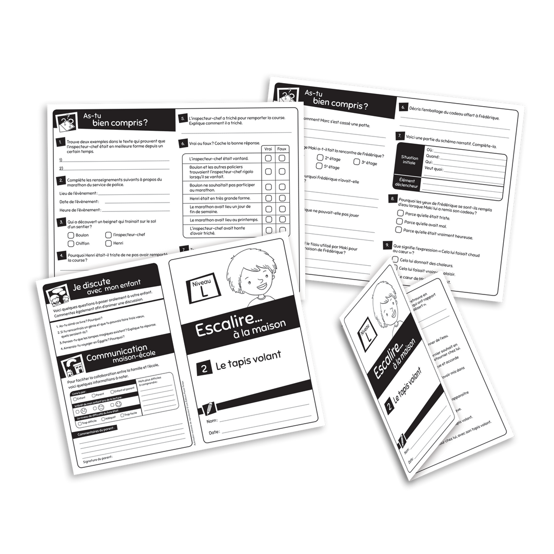 Escalire... à la maison - Ensemble L à O - Version numérique