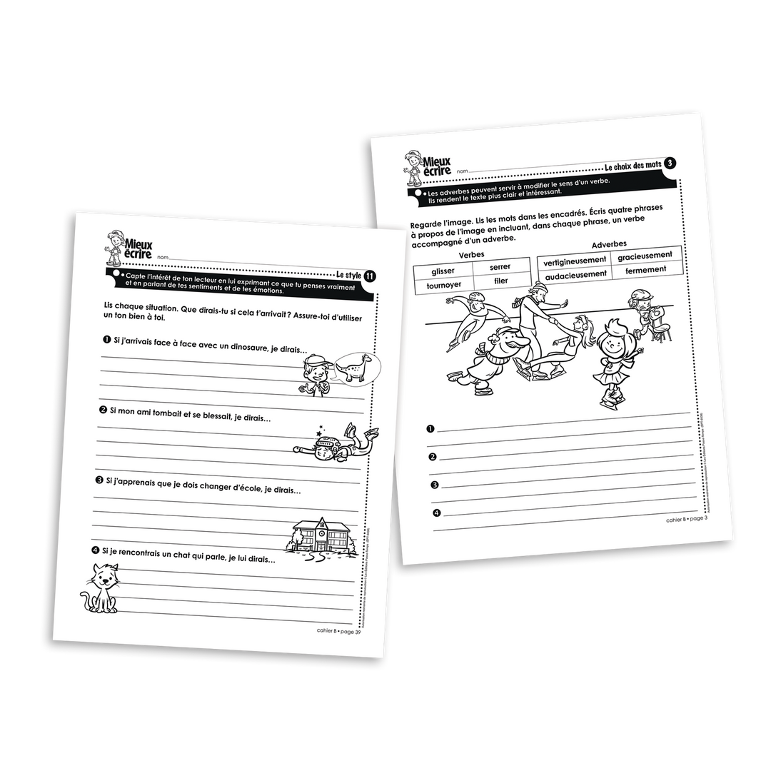Mieux écrire - 3e année - Cahier B - Version numérique