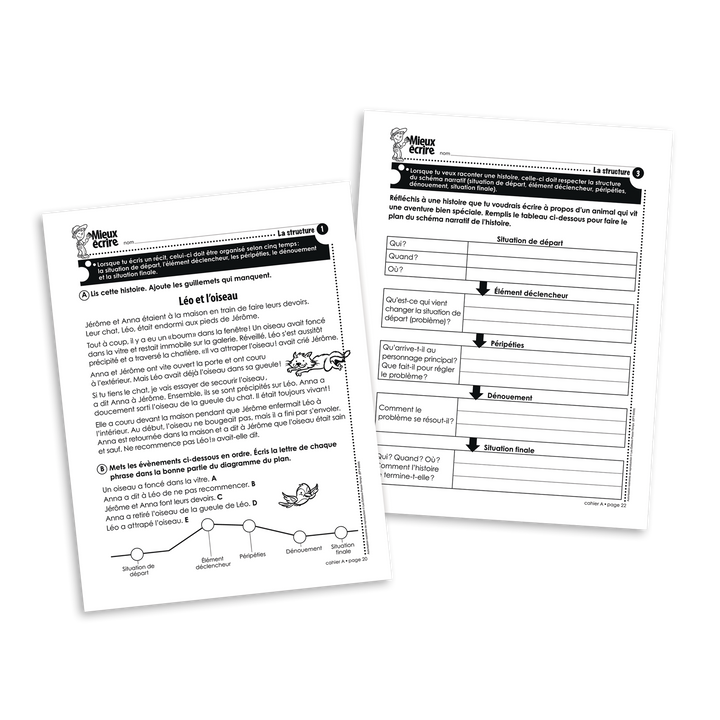 Mieux écrire - 4e année - Cahier A - Version numérique