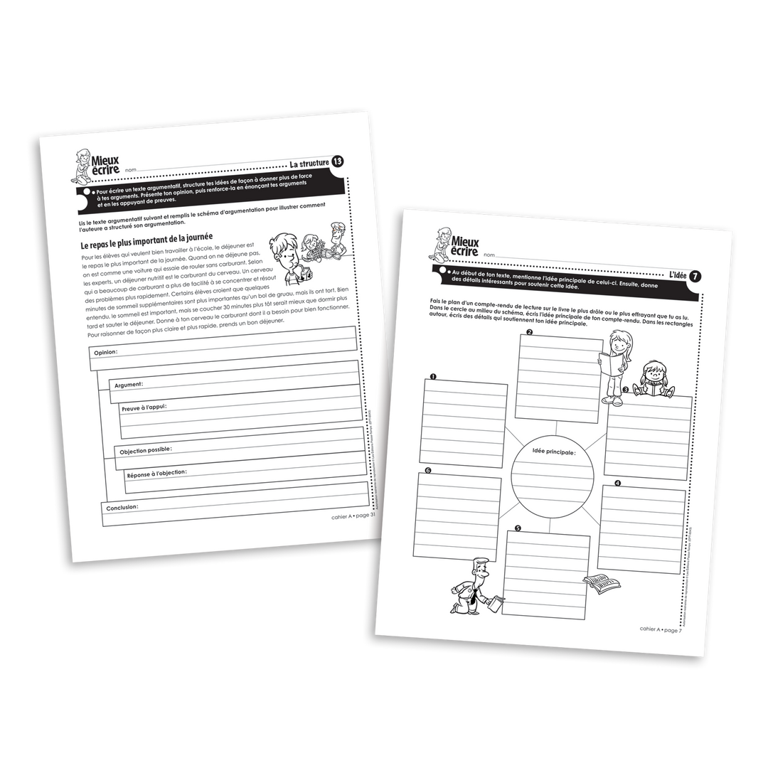 Mieux écrire - 6e année - Cahier A - Version numérique