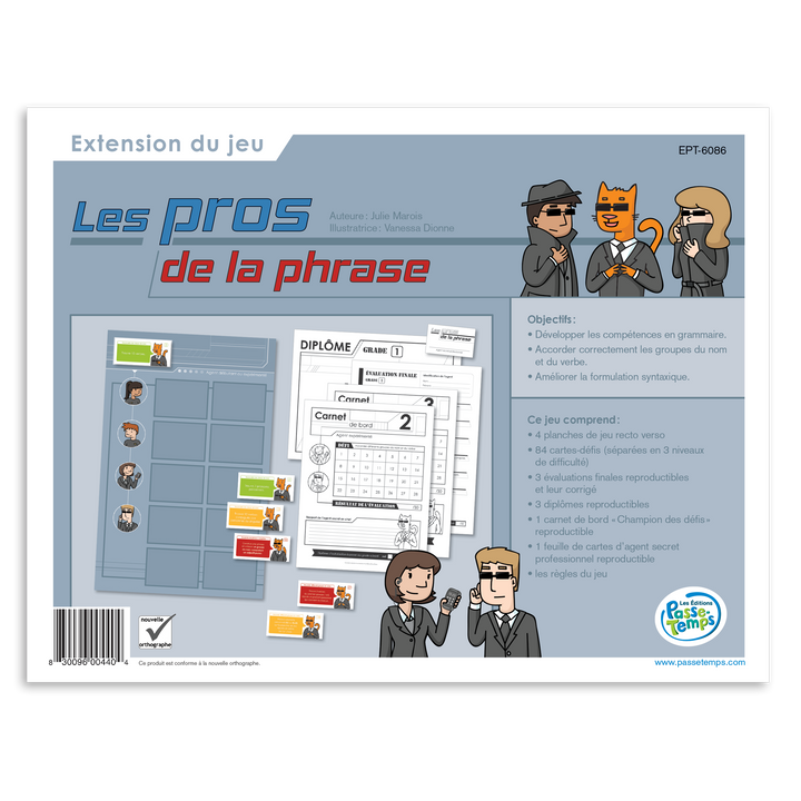 Les pros de la phrase - Extension
