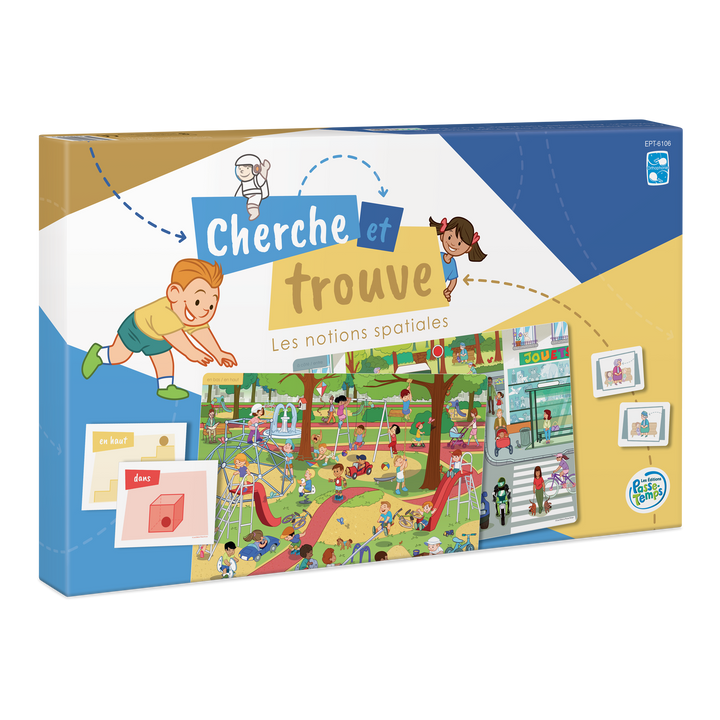 Cherche et trouve - Les notions spatiales
