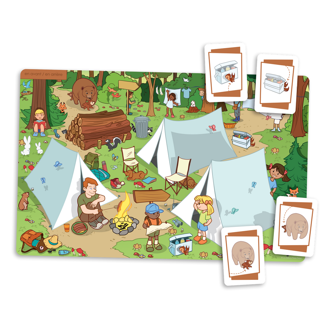 Cherche et trouve - Les notions spatiales