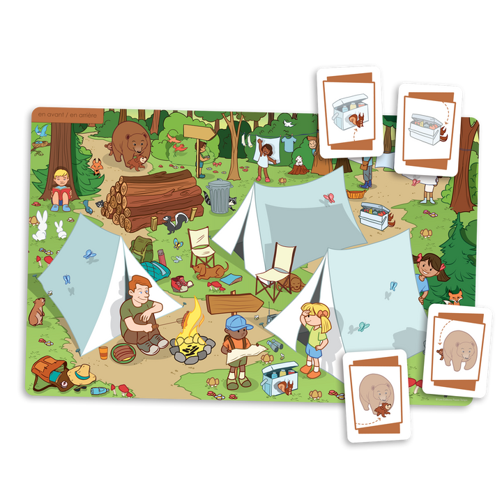 Cherche et trouve - Les notions spatiales