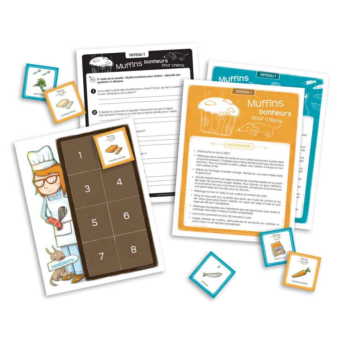 Collations gourmandes pour animaux