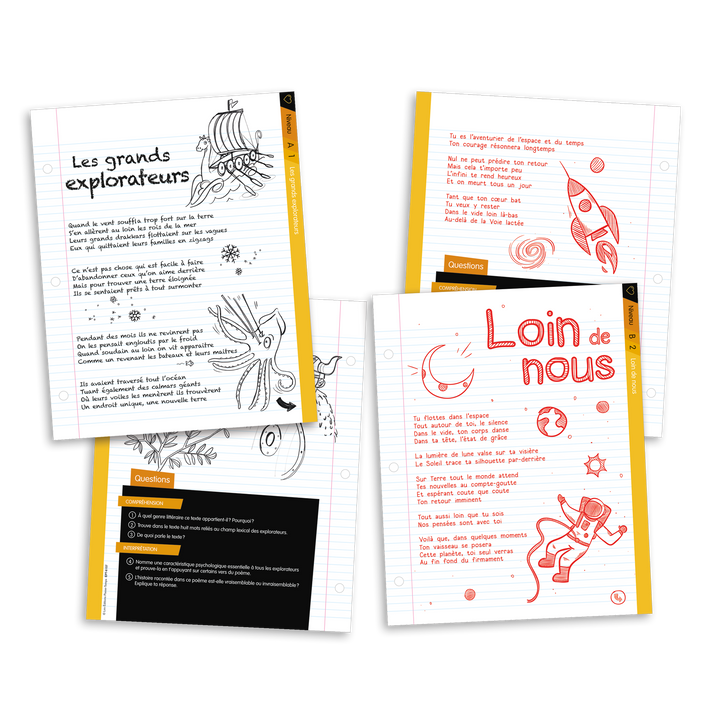 Trousse de lecture - 1re secondaire