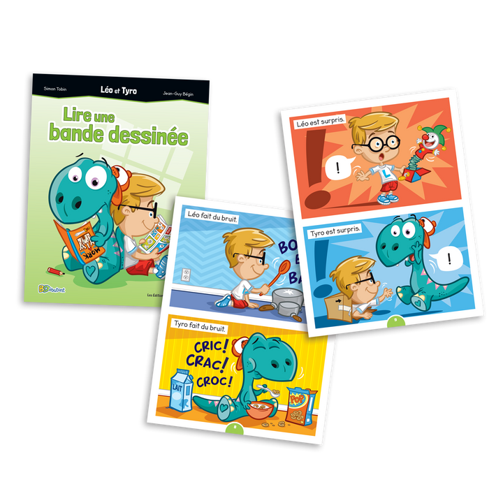 Léo et Tyro - BDébutant niveau 1