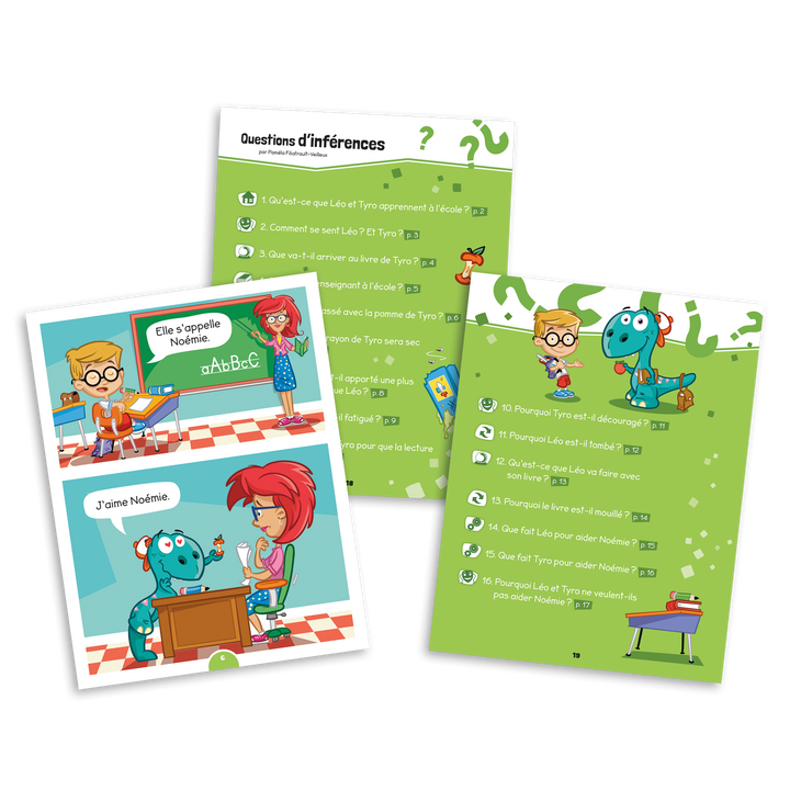 Léo et Tyro - BDébutant niveau 1