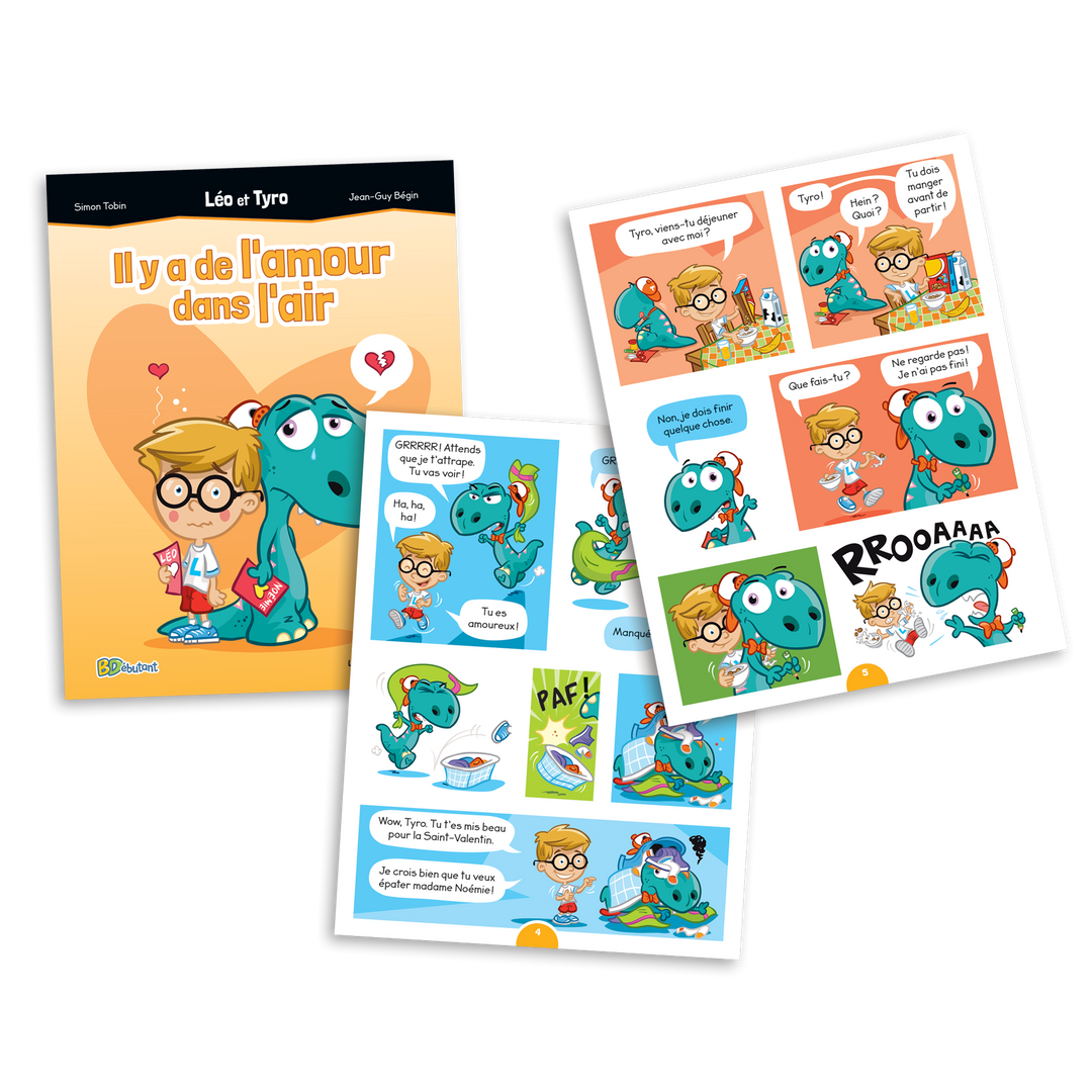 Léo et Tyro - BDébutant niveau 3