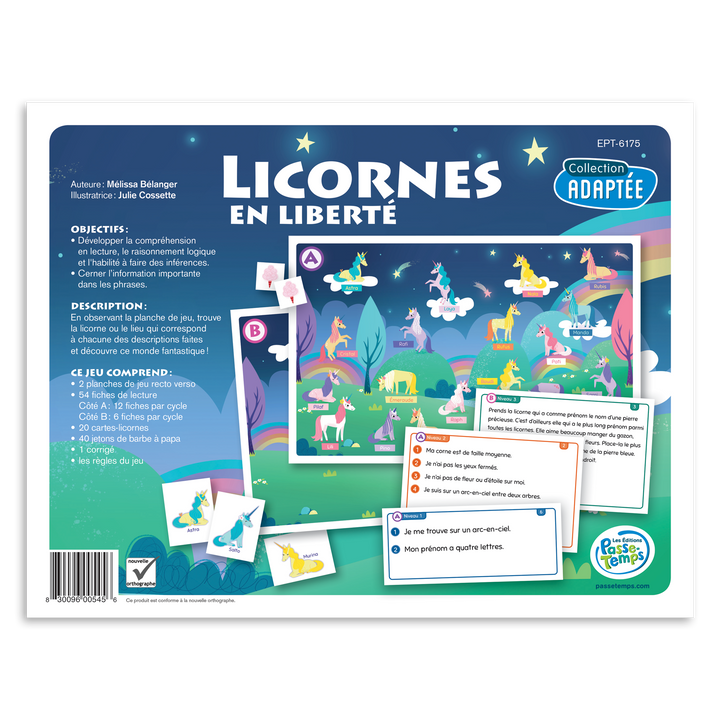 Licornes en liberté