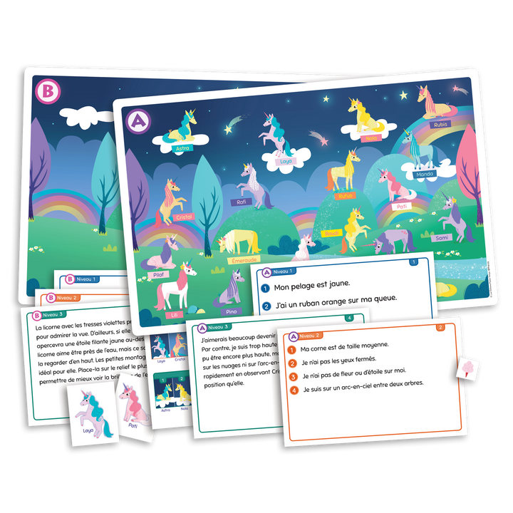 Licornes en liberté