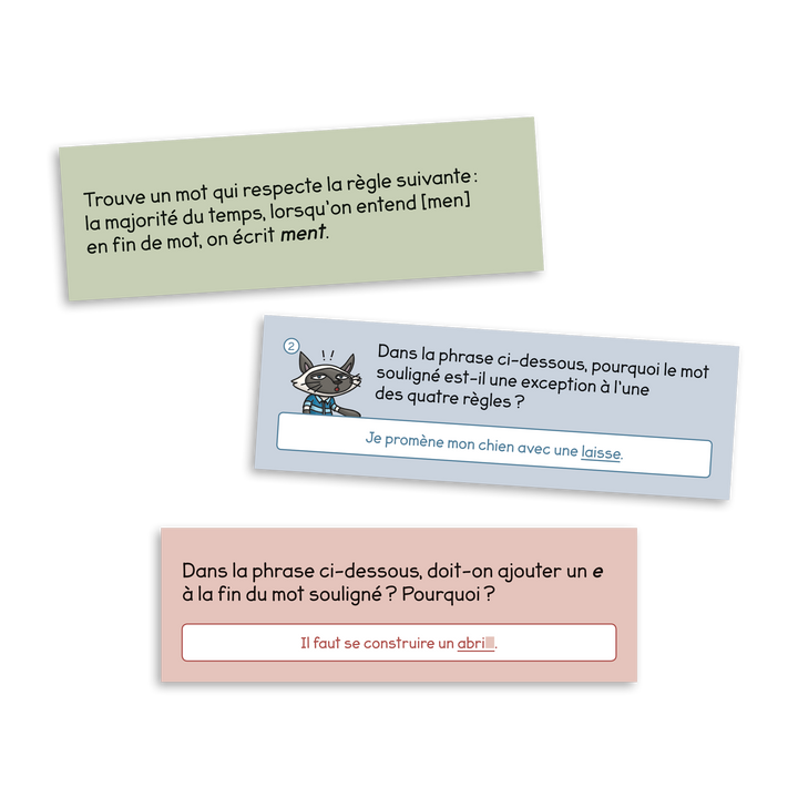 Le défilé orthographique