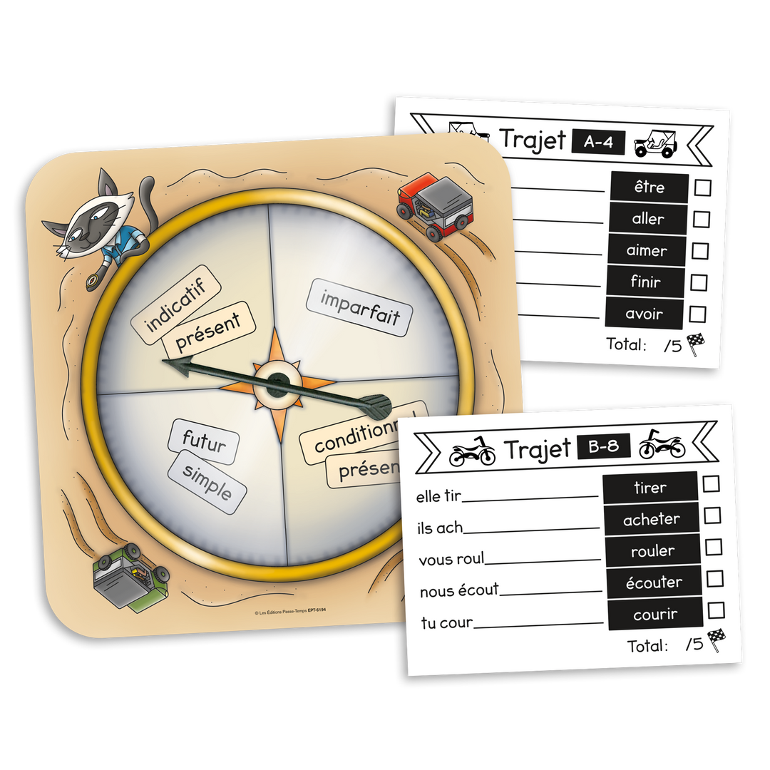 La boussole des verbes