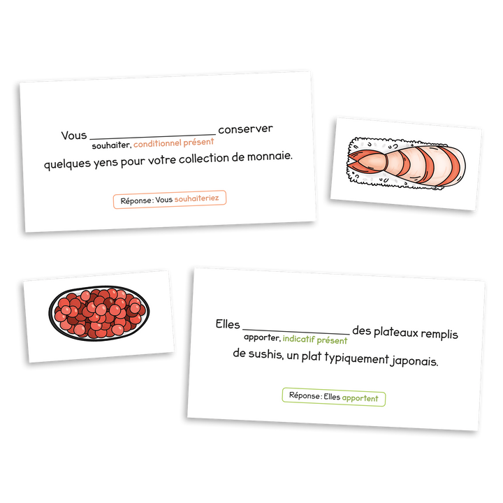 Conjugaisons pour emporter