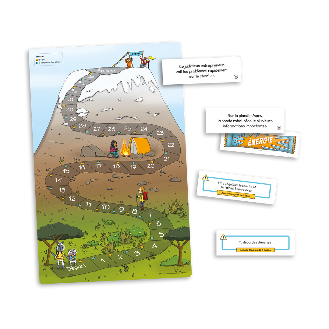 La montagne de la phrase