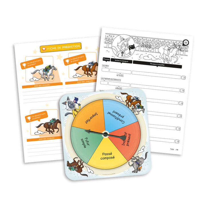 La course des verbes