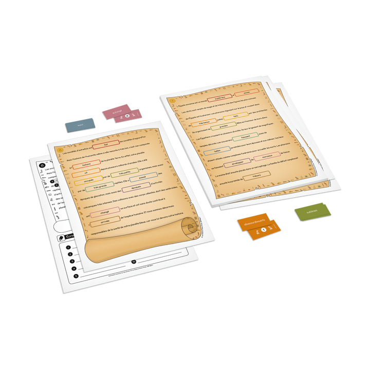 Les papyrus aux grands mots