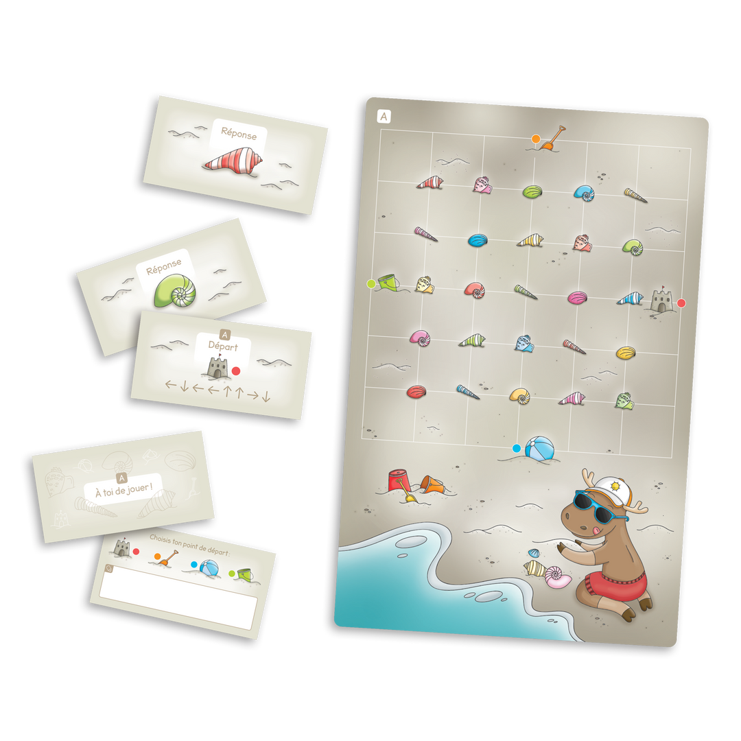 Coquillages en écran