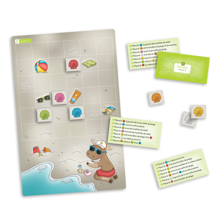 Coquillages en écran