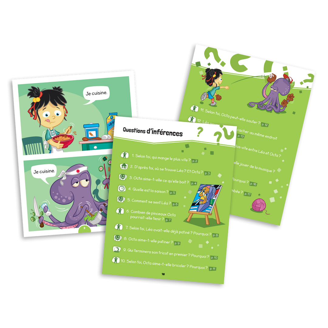 Léa et Octa – BDébutant Niveau 1