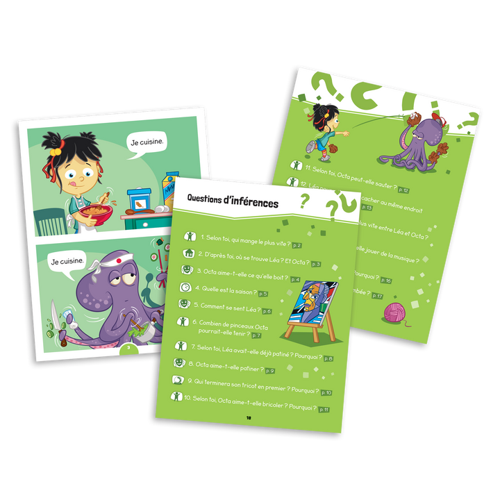 Léa et Octa – BDébutant Niveau 1