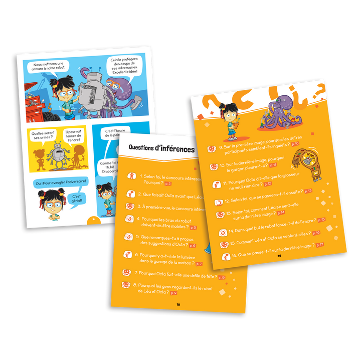 Léa et Octa – BDébutant Niveau 3