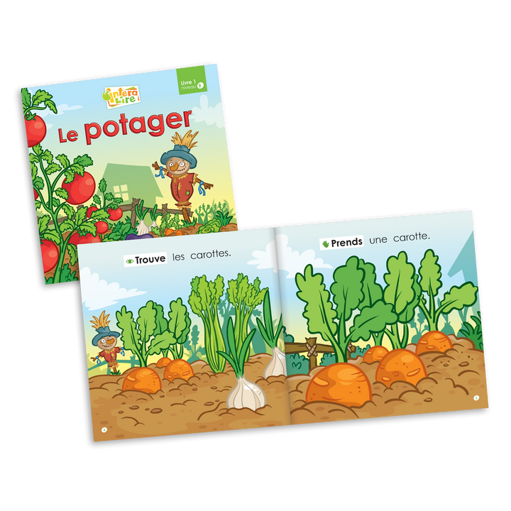 InteraLire - Niveau B - Livres 1 à 5