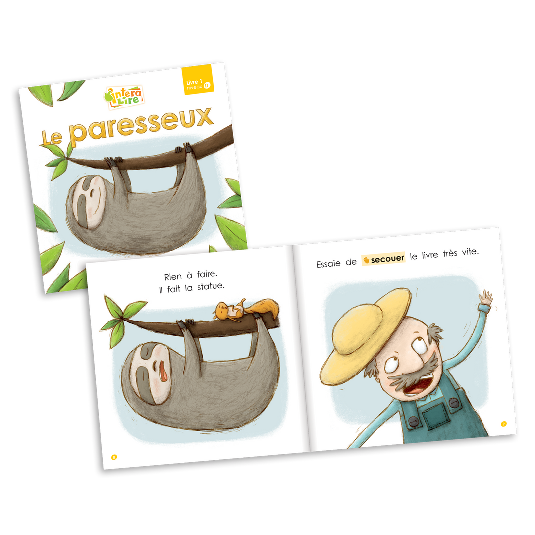 InteraLire - Niveau D - Livres 1 à 5