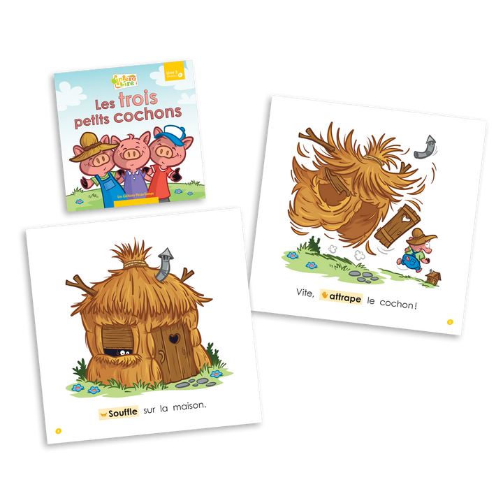 InteraLire - Niveau D - Livres 1 à 5